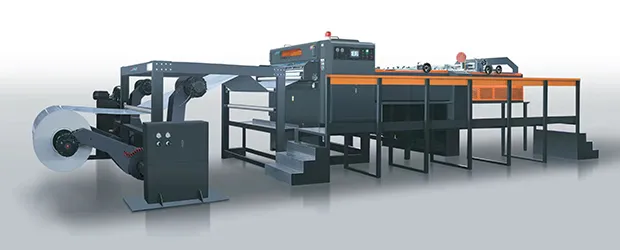 Resmadora rotativa de doble cuchilla para papel